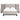 Vessalli Panel Bed with Extensions - Gray / Queen