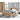 Hyanna Panel Storage Bed with 6 Under Bed Storage Drawers - Tan Brown / Queen