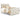 Willowton Sleigh Bed - Whitewash / King