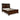 Porter Sleigh Storage Bed - Rustic Brown / Queen