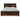 Porter Sleigh Storage Bed - Rustic Brown / King