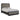 Rowanbeck Upholstered Panel Bed - Gray/Black / Queen