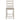 Skempton Counter Height Bar Stool - White/Light Brown