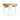 Gesthaven Round Dining Drop Leaf Table - Natural/White