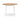 Gesthaven Round Dining Drop Leaf Table - Natural/White