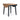 Gesthaven Round Dining Drop Leaf Table - Natural/Blue