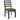 Blondon Rectangular Dining Table and 6 Chairs (Set of 7) - Brown/Black