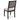 Corloda Round Dining Table and 4 Chairs (Set of 5) - Black/Gray