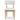 Sawdyn Dining Chair - White/Light Brown