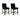 Mervannie Counter Height Barstool - Black