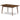 Lyncott Rectangular Dining Extension Table - Brown