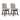 Metro Counter Height Barstool - Beige/Dark Brown