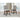 Metro Counter Height Barstool - Beige/Dark Brown
