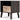 Piperton Nightstand - Two-tone Brown/Charcoal / 1 Drawer