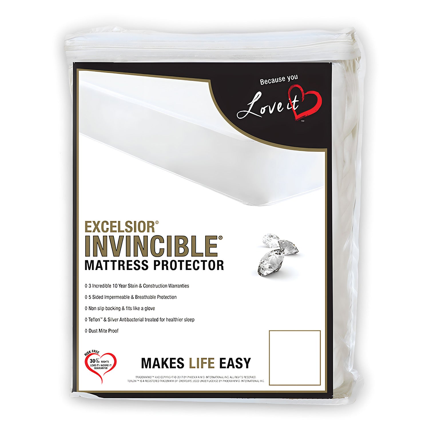Phoenix Invincible Mattress Protector – Canvas + Loft Furniture