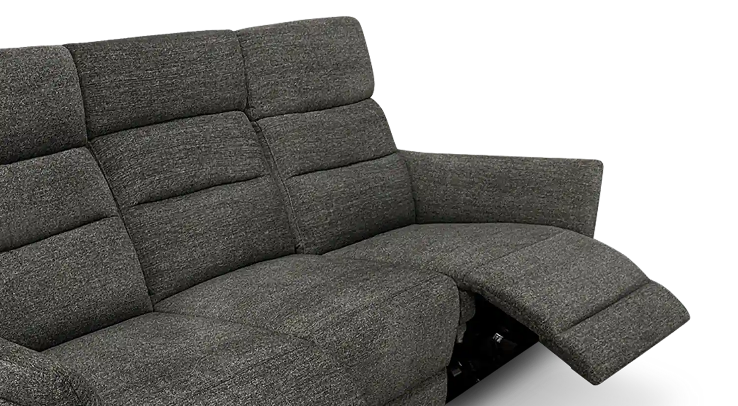 Power adjustable footrest