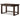 Breckington 56" Home Office Desk - Dark Brown