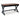 Wildenauer 60" Home Office Desk - Brown/Black