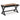 Wildenauer 60" Home Office Desk - Brown/Black