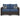 Windglow Outdoor Loveseat with Cushion - Blue/Brown