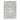 Oddetteley Rug - Gray/Ivory / 5'1" x 7'2" Washable