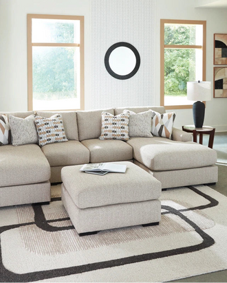 A beautiful sectional in a Calgary living room 