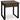 Wickman Falls End Table - Dark Brown