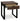 Wickman Falls End Table - Dark Brown
