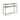 Cloverty Rectangular Sofa Table - Aged Gold Finish