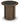 Dontayne Round End Table - Warm Brown