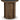 Dontayne Round End Table - Warm Brown