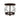Frallyn Round End Table - Dark Brown