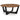 Hanneforth Round Coffee Table - Brown/Black