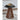 Kallari Round End Table - Warm Brown/Black