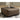 Abalone Oversized Accent Ottoman - Chocolate