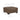 Abalone Oversized Accent Ottoman - Chocolate