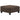 Navi Oversized Accent Ottoman - Chestnut