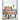 Janesley Accent Chair - Orange/Cream