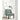 Janesley Accent Chair - Teal/Cream