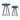 Clairbelle Round Accent Table (Set of 2) - Teal