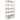 Realyn 75" Bookcase - Brown/White