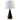 Ackson Table Lamp (Set of 2) - Black/Brass Finish