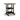 Fairen Trail Round Bar Table - Black/Driftwood