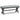Elite Park Outdoor Bench with Cushion - Gray