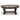 Norcastle Oval Coffee Table - Dark Brown