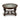 Norcastle Oval Coffee Table - Dark Brown